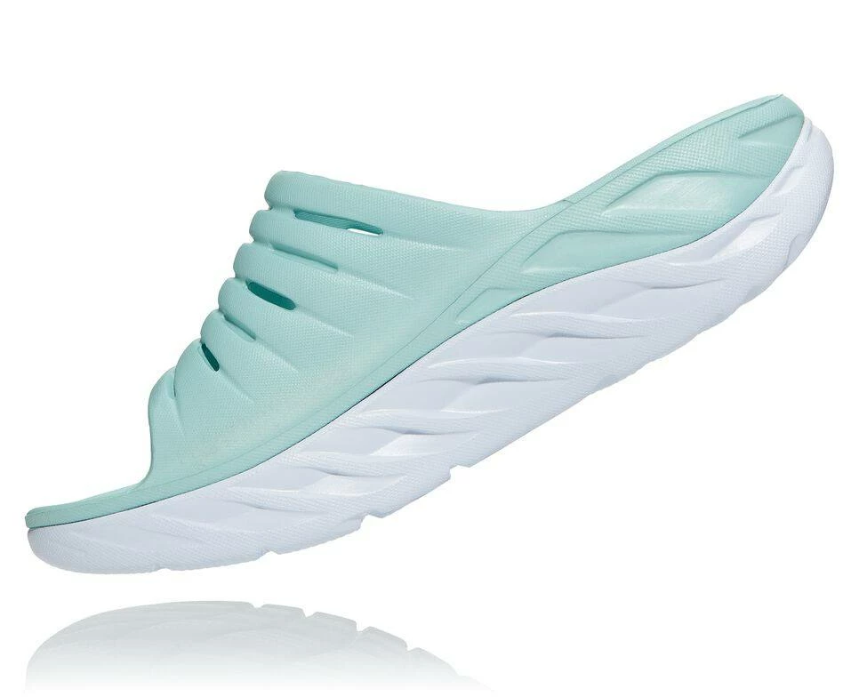 Women's HOKA Ora Recovery Slide - 1099674-EBWH - Image 4
