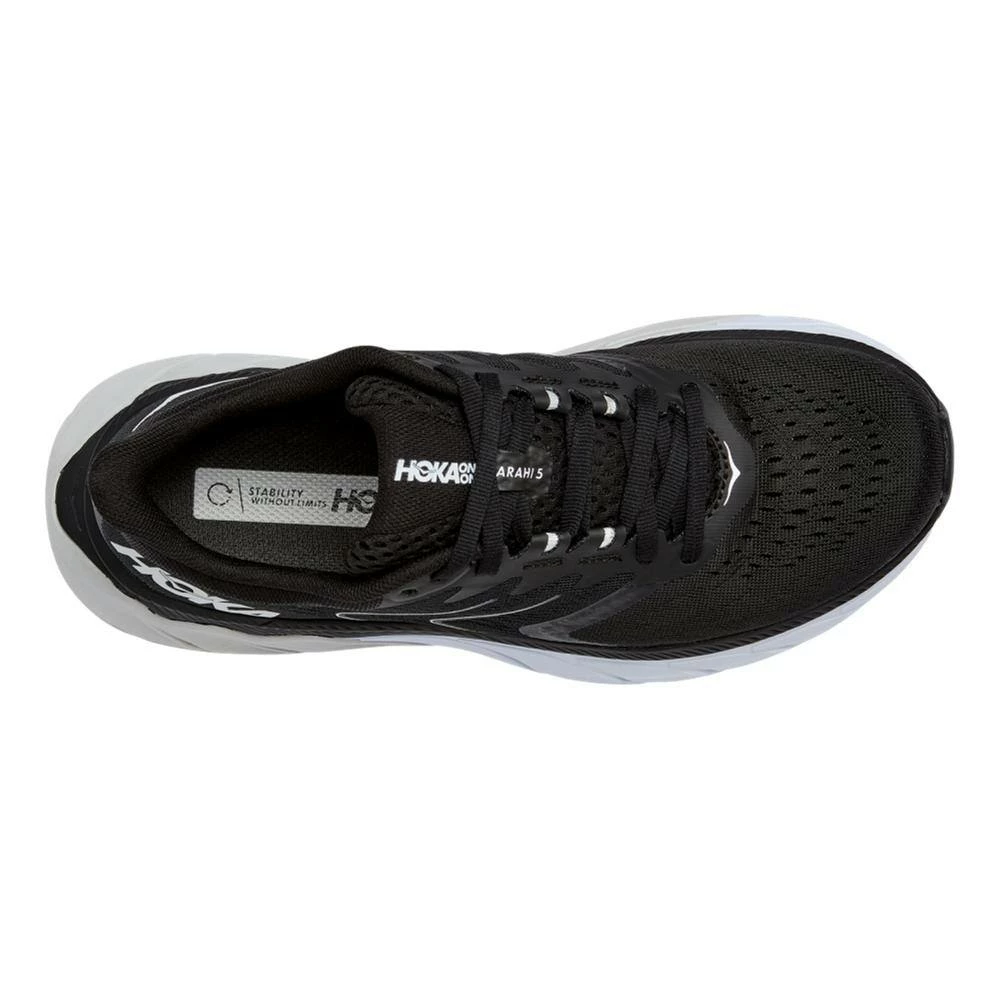 Women's HOKA Arahi 5 - 1115012-BWHT - Image 4