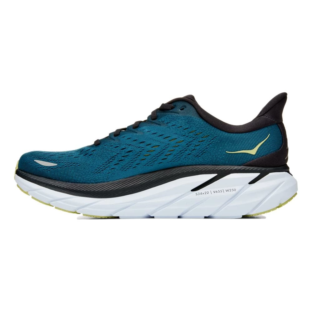 Men's HOKA Clifton 8 (Wide - 2E) - 1121374-BCBT - Image 3