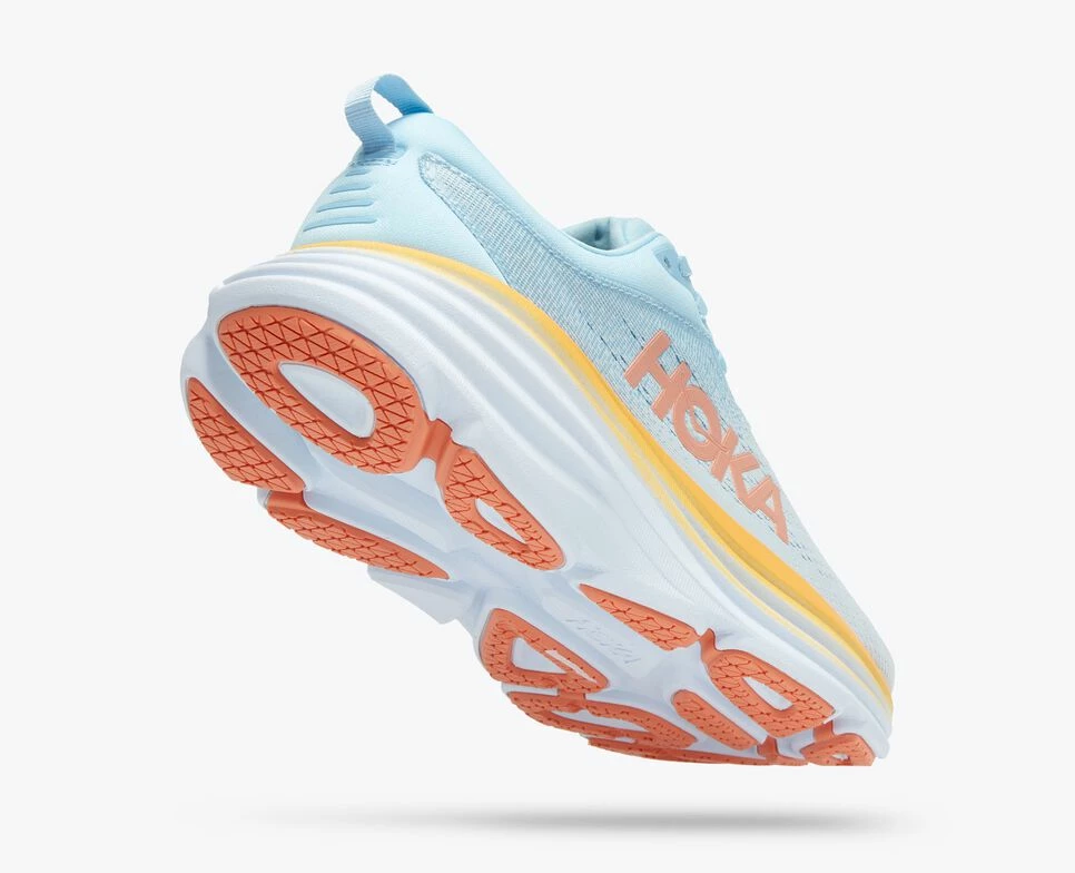 Women's HOKA Bondi 8 (Wide-D) - 1127954-SSCA - Image 2